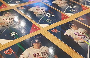 Baseballové kartičky hráčů české reprezentace
