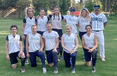 Ženský softballový tým  v Hradci Králové