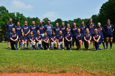 Letní softbalové soustředění Hlubockých žákyň