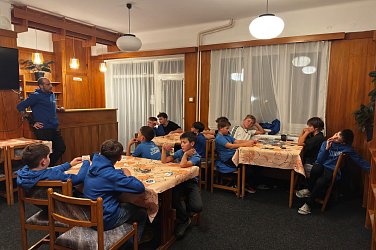 První týmová akce nové U13