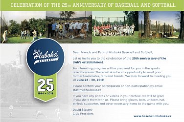 Blíží se nám výročí založení klubu