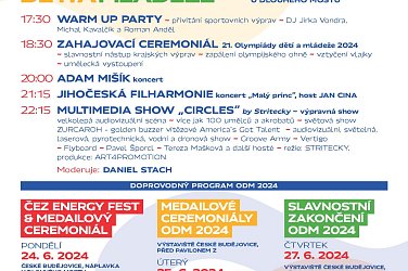 Olympiáda dětí a mládeže začne již za 7 dní!