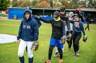 Blind baseball na Hluboké