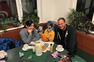 Halloween se Sokolem Hluboká
