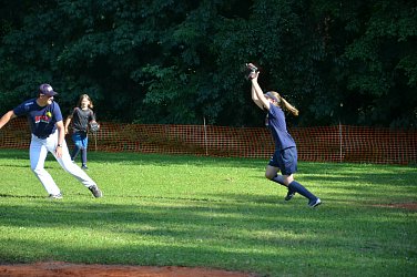 Letní softbalové soustředění Hlubockých žákyň