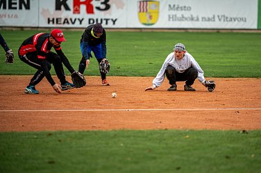Blind baseball na Hluboké