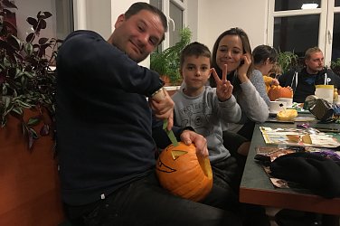 Halloween se Sokolem Hluboká