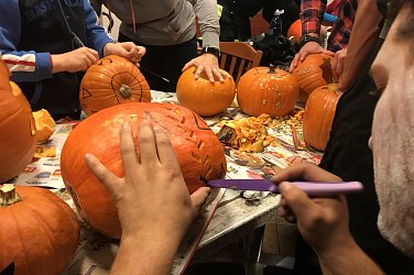 Halloween se Sokolem Hluboká